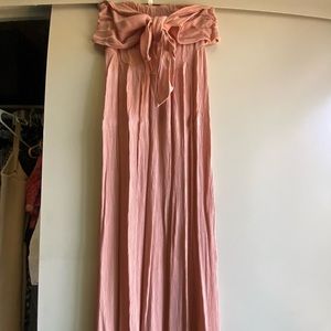 Wore once to a wedding, wouldn’t stay up because my chest is too flat